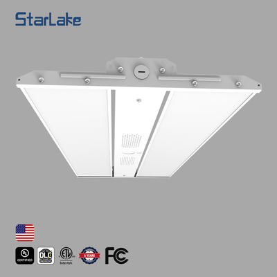 300W 5000K LED lineare Highbay Light 3Power / 3CCT regolabile Led Shop Lampade per laboratorio