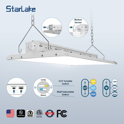 Lumiera lineare a LED sintonizzabile 80W 100W 120W Materiale in alluminio