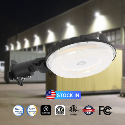 Fabbricazione di luci a LED da fienile da 100W 12000 lumens Sensore fotocellulare dal crepuscolo all'alba IP65 UL DLC cUL approvato