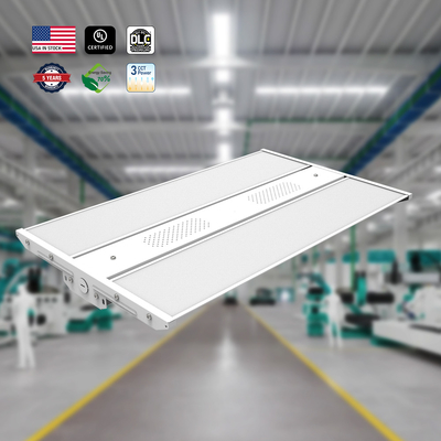 80W 400W Dimmable Industrial High Bay Square Led Light Highbay lineare per laboratori industriali