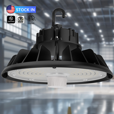 UL DLC 100W 200W 300W Dimmabile IP65 Highbay UFO Light per magazzino industriale