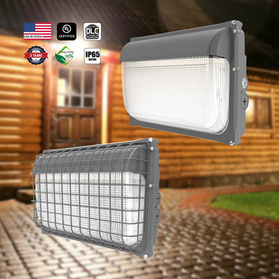 OEM Slim LED Wall Pack Light 30W 40W 60W 80W 120W 3CCT regolabile IP65 impermeabile per banchine di carico