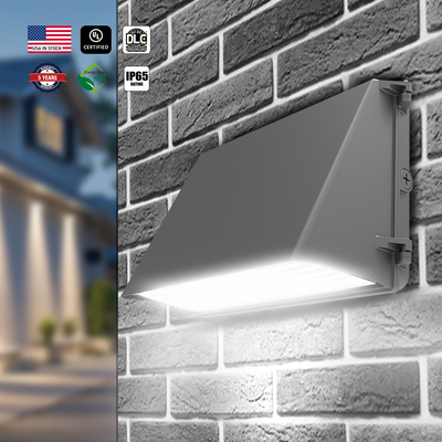 Prezzo competitivo regolabile impermeabile IP65 80W 60W 40W Full Cut Off Street Outdoor Wallpack Lamp Led Wall Pack Light Led