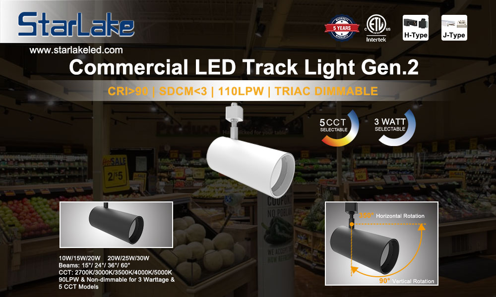 2700K-4000K Lampade a LED, 110Lm/w IP20 0