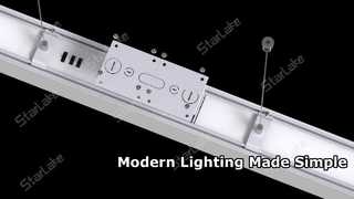 Moderne soluzioni di illuminazione lineare architettonica a LED
